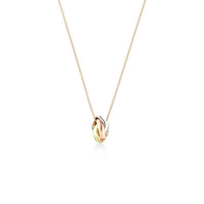 CARTIER TRINITY PILLOW PENDANT NECKLACE B7224955